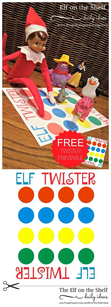 Free Printable Elf On The Shelf Activities