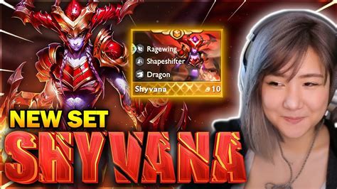 DRAGONS DRAGONS DRAGONS 10 COST SHYVANA TFT SET 7 PBE Gameplay