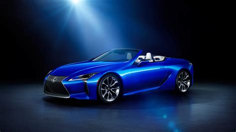 K Spotlights Sports Car Lexus Lc Vehicle Convertible Car