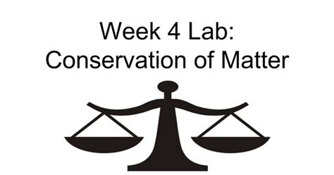 Lab Conservation Of Matter Google Slides