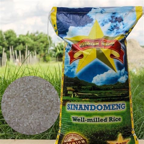 Golden Star Sinandomeng 25KG Lazada PH