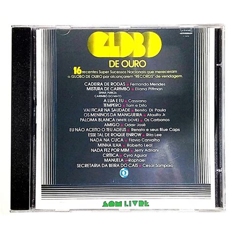 Cd Globo De Ouro Vol 1 1976 REMASTERIZADO TRILHAS AFINS