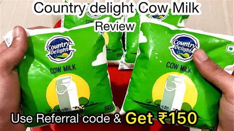 Country Delight Cow Milk Review 🔥 Country Delight Referral Code 🔥 County Delight Milk Review 🔥