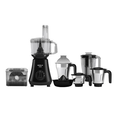 Buy HAVELLS Foodo 750 Watt Food Processor With 10 Blades Black Online