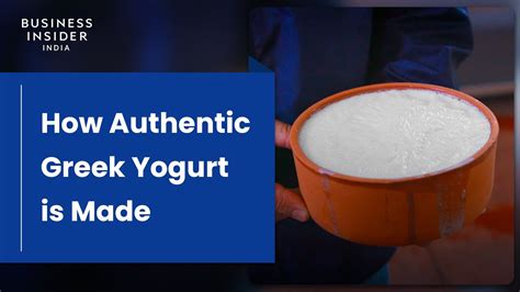 How Authentic Greek Yogurt Is Made Regional Eats Youtube