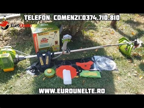 MOTOCOASA PROCRAFT T4200 - YouTube