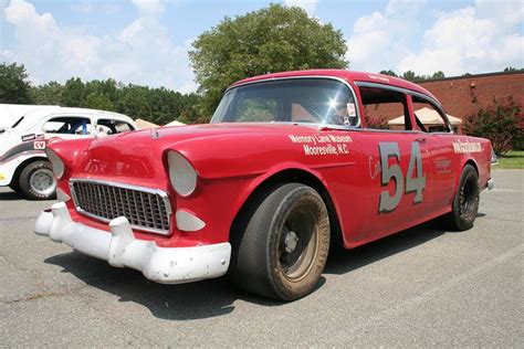 55 Chevy Dirt Race Car Old Race Cars Stock Car Racing Stock Car