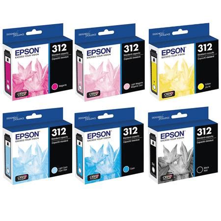 Epson T312 Claria Standard Capacity Ink Cartridge Bundle Includes