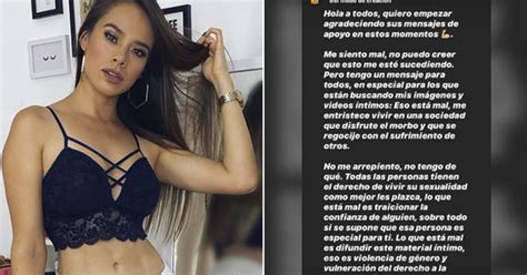 Jossmery Toledo video de la expolicía modelo se pronuncia tras