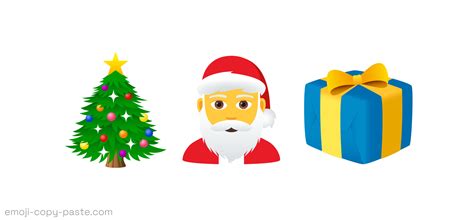 Copie des Emojis de Noël 🎄🎅🎁 (emoji 👉 copy 👉 paste)