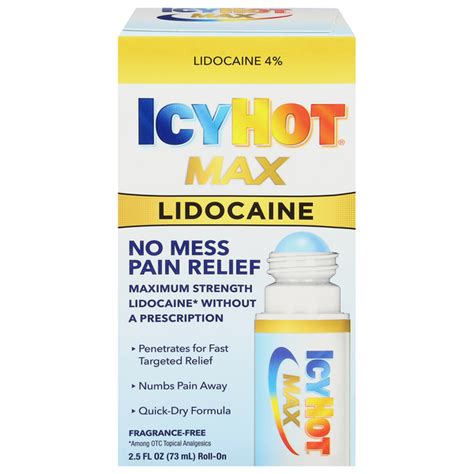 Icy Hot Pain Relief No Mess Lidocaine Same Day Delivery Or Pickup Publix