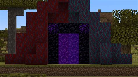 8 Building A Nether Portal Tree Youtube