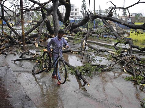 Cyclone Inflicts Massive Damage Along Indian Coast : NPR