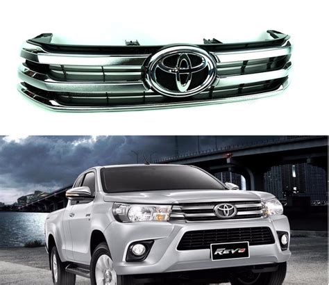 Hilux Revo Chrome Front Grille