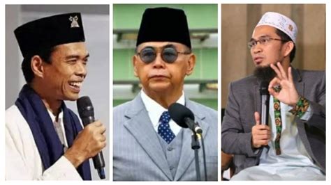 Ustaz Adi Hidayat UAH Hingga Abdul Somad UAS Akan Dipanggil Sebagai