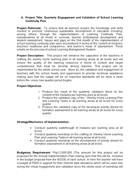 Project Proposal | PDF | Educational Assessment | Learning