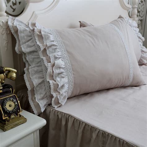 Европейская роскошная многослойная наволочка с рюшами, ручная работа ...