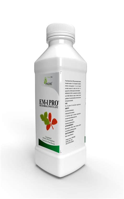 Buy PRIONS BIOTECH EM 1 Pro Microbial Inoculant Concentrated