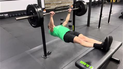 Inverted Barbell Rows Youtube