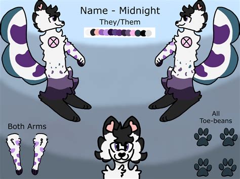 Ref Sheet For My Sona Art By Me R Furry