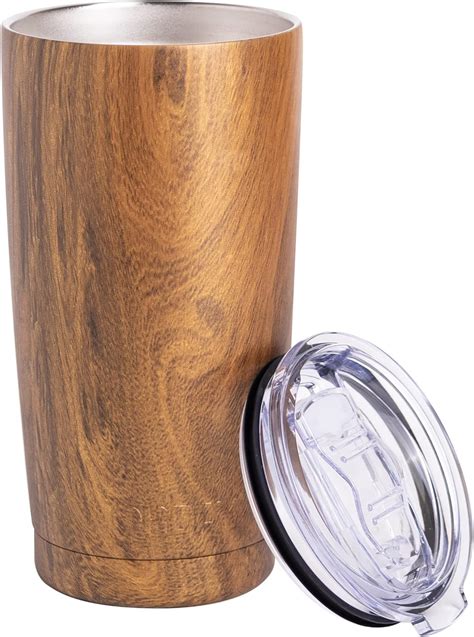 Norday Termos Para Agua Termo Tumbler Madera Vaso Termico Oz