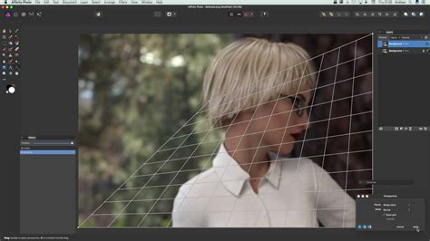 Perspective Filter In Affinity Photo How To Tutorial Single And Dual Graphicxtras Youtube