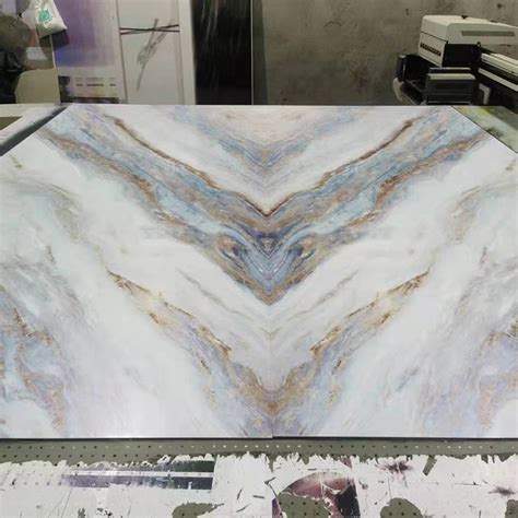 Factory Price Manufacturer Supplier Sell High Gloss Uv Pvc Marble Sheet