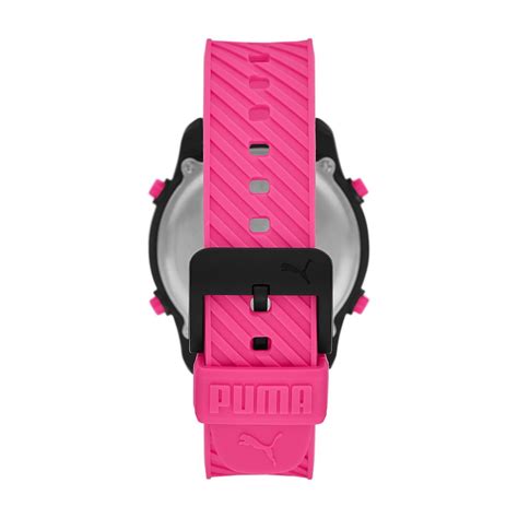 Reloj Puma Big Cat Rosa Mm Esfera De Visualizaci N Negativa Correa De