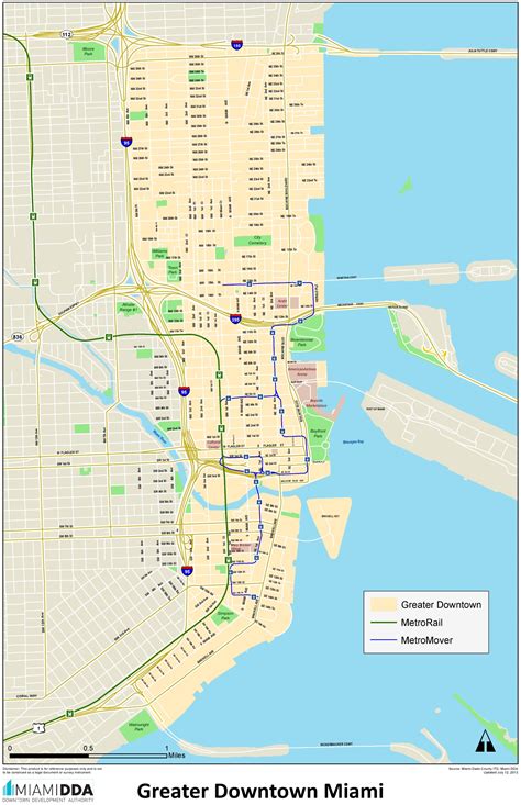 Miami Map With Streets