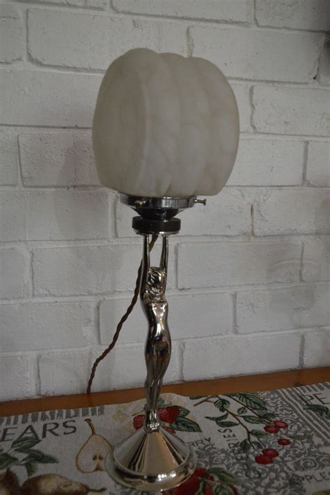 A Stunning French Frankart S Art Deco Diana Naked Lady Table Lamp Etsy Australia