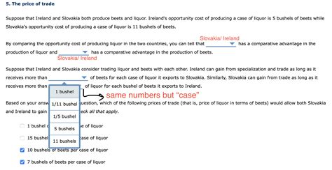 Solved Suppose That Ireland And Slovakia Both Produce Beets Chegg