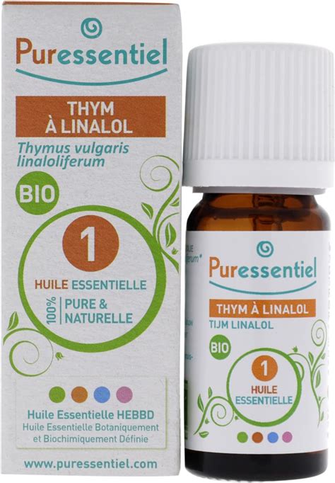 Puressentiel Ätherisches Öl Linalool Thymian BIO 5 ml BBDÄÖ 100