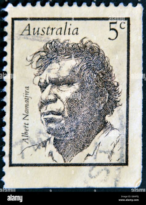 Australia Circa Stamp Printed In Australia Shows Albert