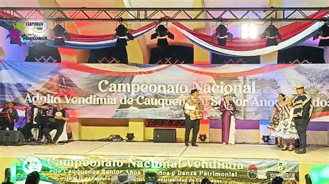 Da Noche Campeonato Nacional De Cueca Adulto Vendimia De Cauquenes Y