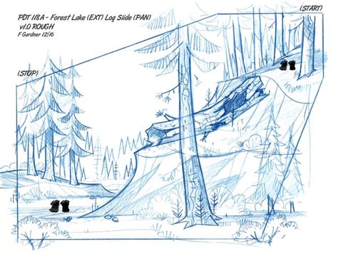 Animation background, Environment sketch, Environment concept art