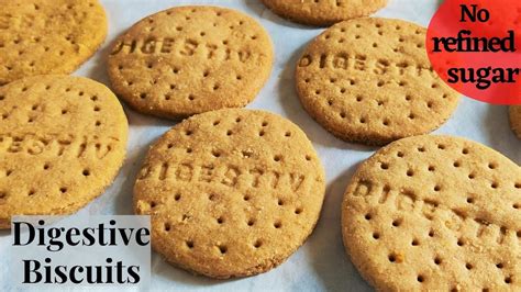 Digestive Biscuits Whole Wheat Oats Cookies Homemade Atta Biscuits