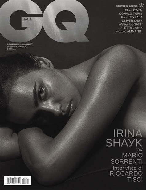 Ирина Шейк в GQ Italy