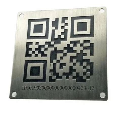 Aluminium QR Code Label at Rs 150/piece | Bengaluru | ID: 2851850538130