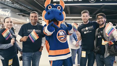 Islanders On Pride Night New York Islanders