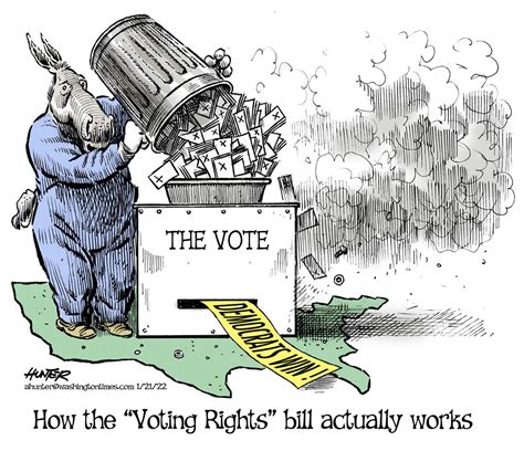 Political Cartoons Campaigns And Elections How The Voting Rights