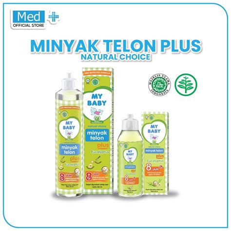 Jual Med My Baby Minyak Telon Plus Eucalyptus 150ml 60ml Shopee