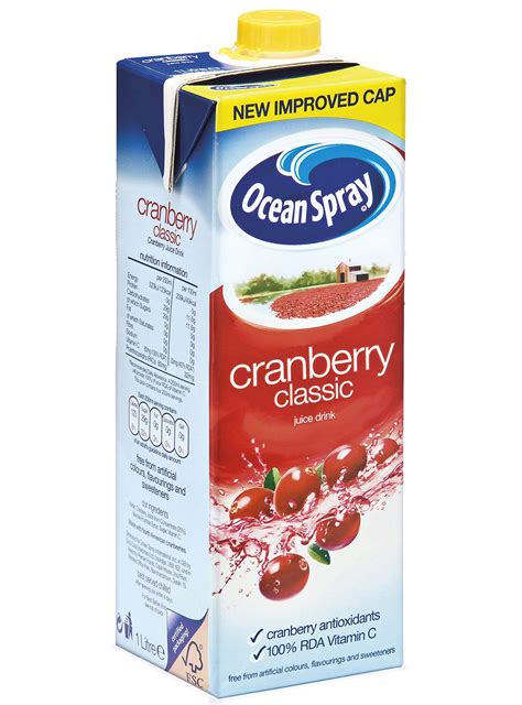 Soft Drinks And Waterocean Spray Cranberry Juice Box Sunharvest Ltd