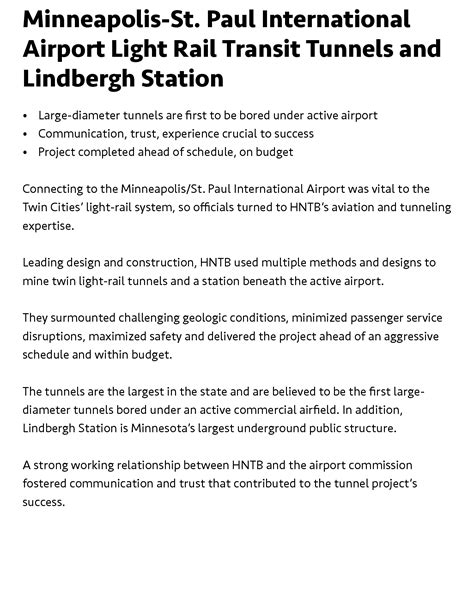 Minneapolis-St. Paul International Airport Light Rail Transi