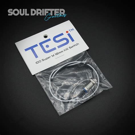 Tesi Ido Super M Mm Metal Momentary Push Button Guitar Kill Reverb