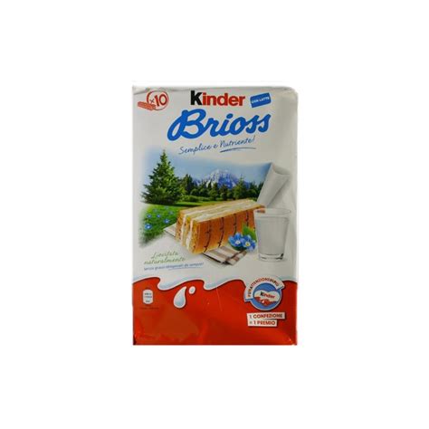 Ferrero Kinder "Brioss" Küchlein mit Milch Brioche, 10 x 28 g