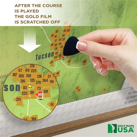 Arizona Golf Map