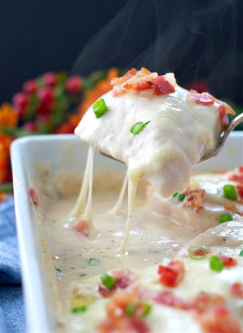 Dump And Bake Smothered Chicken With Bacon The Seasoned Mom Recipe