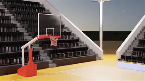 Basketball Arena - 3D Model by IzIBrizi