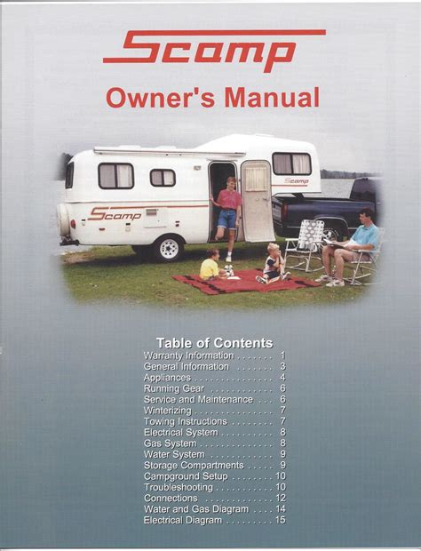 1984 Scamper Camper Owners Manual Skarag 5