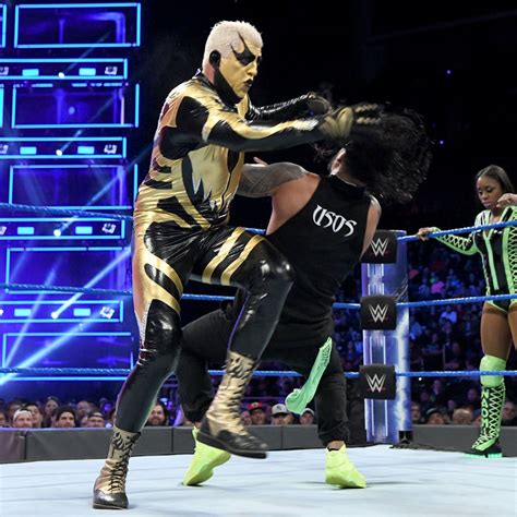 Wwe Mixed Match Challenge Naomi Jey Uso Vs Mandy Rose Goldust